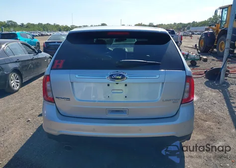 2013 Ford Edge Limited z USA, uszkodzony, nr VIN 2FMDK4KC8DBB42722